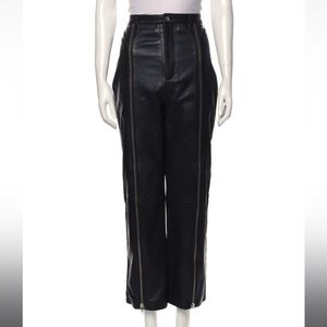 LPA high waisted leather pants